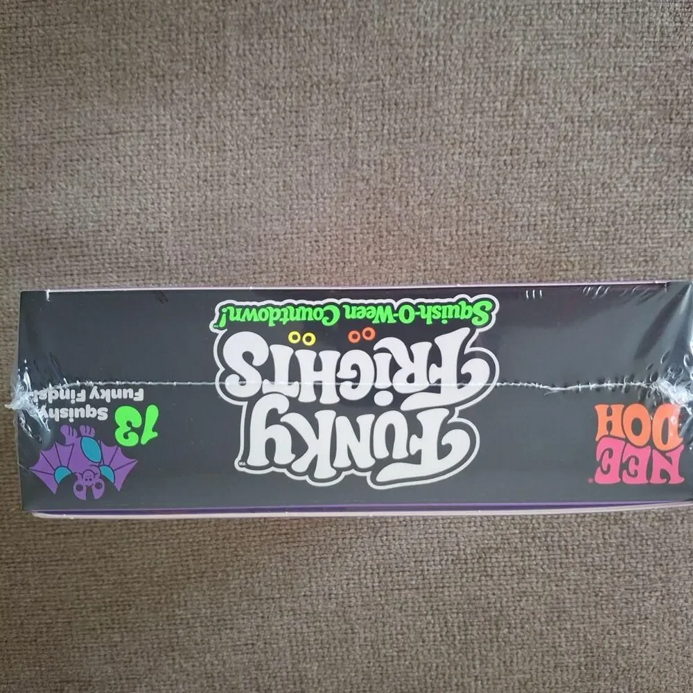 Schylling NeeDoh Funky Frights Squish-O-Ween Halloween Advent Calendar !
